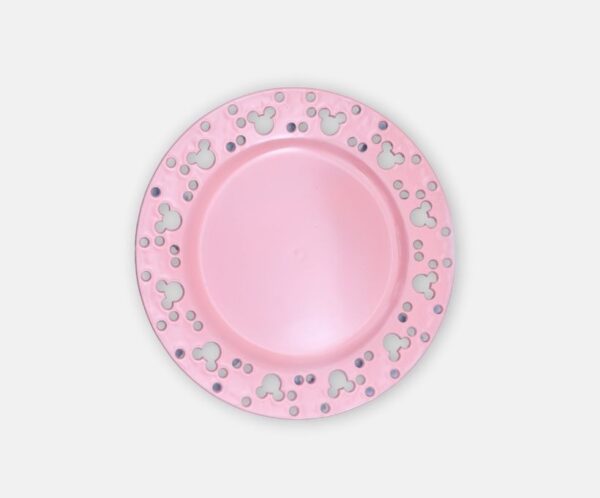 13 Mickey Mouse Pink plate