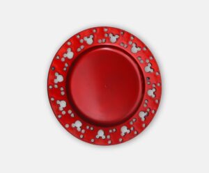 13 Mickey Mouse Red plate