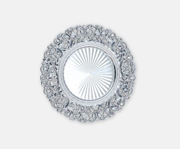 13 Silver European Style plate