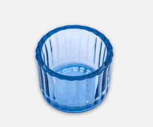 Blue Tealight cup Candle Holder