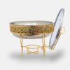 Gold 4L Round Chafing Dish