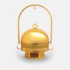 Gold 8L Round Chafing Dish