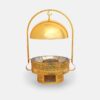 Gold 8L Round Chafing Dish