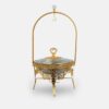Gold 8L Round Chafing dish (3)