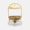 Gold 9L Round Chafing dish (4)
