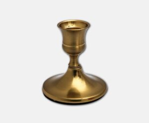 Gold Candlestick Holder