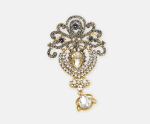 Gold Drop Napkin Ring