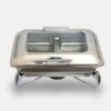 Silver 9L Rectangle Chafing Dish