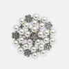 Silver Pearl Napkin Ring