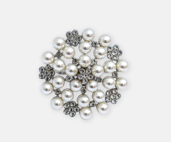 Silver Pearl Napkin Ring