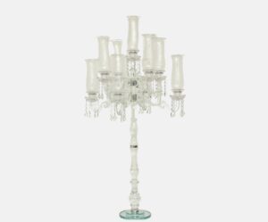 9-Arm Crystal Candelabra