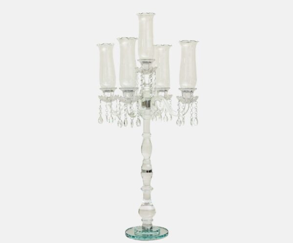5 arm Crystal Candelabra (80 cm)