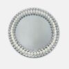 Mirror Charger Plate with Pearl