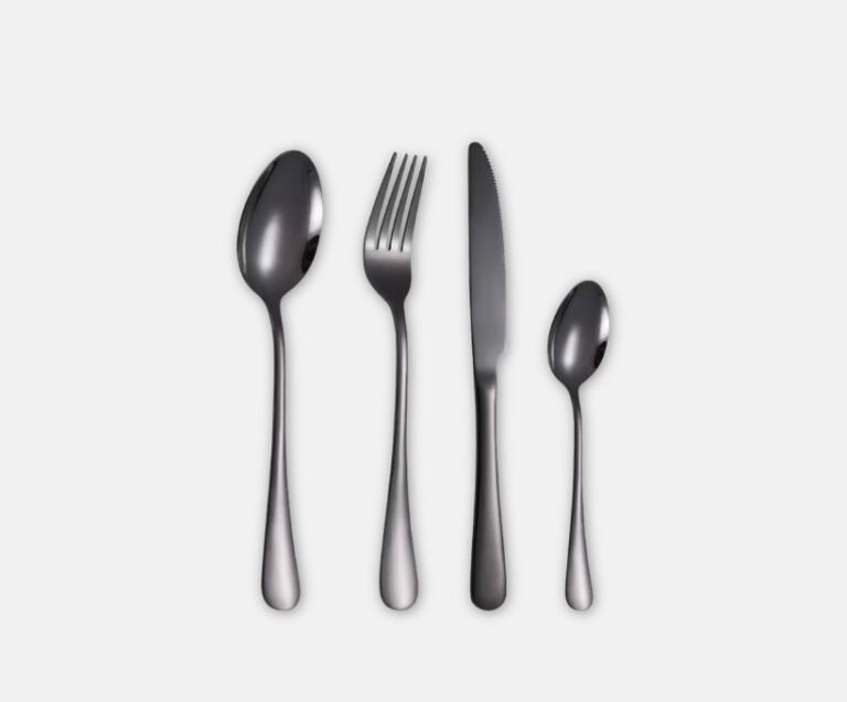 black cutlery